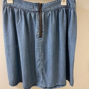 Madewell Zip Denim Skirt sz.8